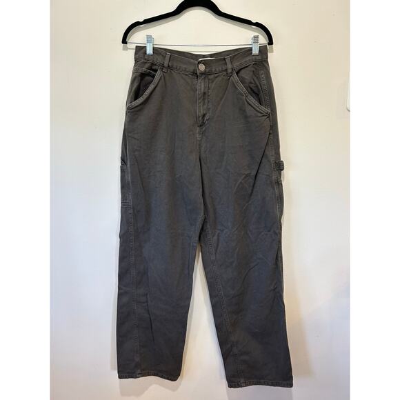 Garage brown jeans carpenter wide leg size M (7) - Picture 1 of 9
